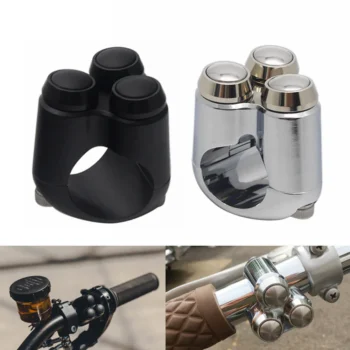 Aluminum Alloy CNC Motorcycle Switches 3-Button